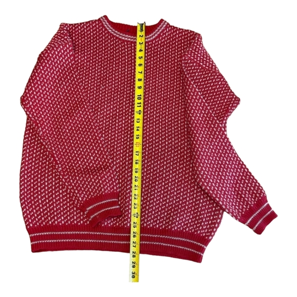 Wool Overs 100% British Wool Knit Pullover Sweater XL - Picture 8 of 8